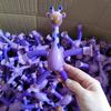 Brinquedo de tubo telescópico girafa com ventosa mutável luminosa transfronteiriça brinquedo de descompressão educacional infantil brinquedo de descompressão dos desenhos animados