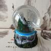 Artesanías de resina directas de fábrica micro paisajismo Gran Muralla bola de cristal adornos de regalo de Navidad decoración para el hogar