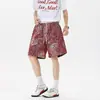 Shorts Jacquard Cielo Estrellado Nuevos de Verano para Hombre 2026, Pantalones de Playa Casuales de Moda Sueltos Talla Grande para Hombre