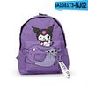 3D Nuevo Producto Impreso Periférico Sanrio Kuromi Mochila Kuromi Escuela Primaria y Secundaria Escuela para Hombres y Mujeres Mochila Escolar