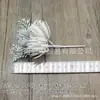 Guirnalda Mori DIY Escenario T Tocado Exagerado Hojas Blancas Simuladas Flores Piñas Material de Joyería Nupcial