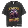 Nueva Camiseta Kanye West Hip Hop Rapero Moda Hombres Mujeres Streetwear