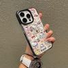 Funda Divertida de Dibujos Animados Hello Kitty para Teléfono Móvil Adecuada para Apple 17 Estilo Lindo iPhone 16 Funda de Teléfono Móvil Transparente de TPU