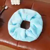 Nova touca de cabelo estilo comércio exterior para mulheres, fleece de coral liso, altamente absorvente, faixa de cabeça para enrolar o cabelo, tamanho grande e espessa