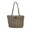 Bolso de Mano de Peluche Gran Capacidad Bolso de Axila Estilo Coreano para Mujer Bolso de Hombro Nuevo Bolso de Hombro Casual para Mujer