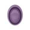 Tazón Limpiador de Brochas de Maquillaje de Venta Caliente en Liquidación, Herramienta Limpiadora de Esponjas de Maquillaje, Tazón Limpiador Plegable de Alta Calidad de 54 g, Almohadilla Limpiadora de Silicona