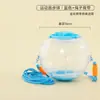 Gaiola para Hamster, Bola de Corrida de Duplo Propósito, Brinquedo para Alívio do Tédio de Hamster Dourado, Transportadora Externa, Ninho Luxuoso Estilo Villa