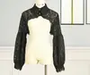 Nuevo Estilo Cuello Falso de Encaje para Mujer Cuello de Camisa Estilo Coreano Cuello Decorativo de Encaje Cuello de Suéter Otoño e Invierno
