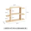 Estante para Flores para Repisa de Ventana de Madera Maciza, Soporte Decorativo Creativo para Suculentas, Estante de Almacenamiento Multinivel para Escritorio en Esquina de Balcón Interior