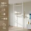 Arara de roupas de cima para baixo combinação de quarto guarda-roupa simples armazenamento doméstico varal aberto de piso vestiário