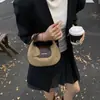 Bolsa, acabamento fosco, design em formato de dumpling, novo estilo feminino 2026, versátil para o dia a dia, bolsa transversal feminina