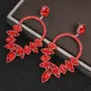 Pendientes de Pedrería Más Vendidos para Mujer Moda Europea y Americana Exagerados de Lujo Pendientes Brillantes Coloridos Joyería