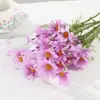 Flor Artificial Margarida Pequena Decoração para Casa Sala de Estar Enfeites Mesa Decoração Pequena Fresca Flor Artificial Camomila Adereços de Fotografia