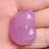 Pingente de Ágata do Brasil Jade de Gelo Calcedônia Rosa Cuia Unissex Jade Buda Maitreya Fivela de Segurança Pingente Ornamentos Atacado