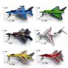 Modelo de Avión de Aleación Xingyuanda Caza Avión Militar Adornos Simulación Deslizante Juguetes para Niños Amazon Hot