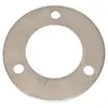 Placa de Brida de Acero Inoxidable Placa Base Fija Tubo Redondo Placa Base Cuadrada Columna de Escalera Pasamanos Brida Perforada Piezas Empotradas