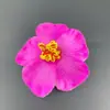 Flor de Hibisco Artificial Nova Diâmetro 10cm Foto de Viagem Roupa de Banho para Praia Acessórios Criativos para Cabelo Decoração de Sala de Estar Casamento