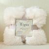 Manta decorativa rosa al por mayor para niños, accesorios de fondo para fotos de boda, manta de viento estilo ins, manta para la siesta