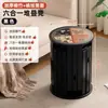 Bancos domésticos empilháveis com rodas, bancos redondos altos móveis, empilháveis e dobráveis para armazenamento, adequados para sala de estar e mesa de jantar como assentos extras