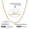 Collar Jieding de Acero de Titanio y Circonita Cadena Ligera de Lujo Nicho para Clavícula Oro de 18K Acero Inoxidable Colgante de Temperamento Moda para Mujeres Transfronterizo