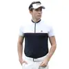 Fornecimento Direto do Fabricante Pgm Roupas de Golfe Masculinas Verão Tops Respiráveis Camiseta de Manga Curta Secagem Rápida Uniformes de Golfe