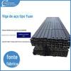 Processamento térmico, tipo viga de aço, viga superior de metal cruzado, fornecimento direto de fábrica de viga superior articulada de metal, tipo viga de aço