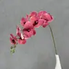 Nueva decoración del hogar de orquídea mariposa 3D9, adornos para sala de estar, decoraciones de flores artificiales, adecuado para bodas, hoteles y escenarios