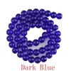 Venta al por mayor del fabricante Cuentas Redondas Brillantes de Vidrio Antiguo Cuentas Sueltas Vidrio de Colores Accesorios DIY Cadena de Pulsera Joyería Productos Semi-acabados