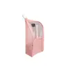 Neceser vertical para viajes de negocios y de placer, bolsa portátil impermeable para guardar cosméticos de hotel, organizador de cepillos de dientes