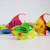 Decoração de paisagem para aquário peixe artificial peixe falso brinquedo infantil peixe artificial de plástico peixe ornamental peixe flutuante decoração de aquário