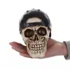 Caveira Esqueleto Enfeites de Casa Artesanato de Caveira de Resina Adereços de Halloween Molde Médico Esqueleto