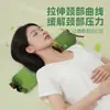 Nueva Almohada de Soporte Cervical Cilíndrica de Ajenjo Satinado Relleno Puro de Ajenjo para el Hogar Almohada de Soporte Cervical para el Cuidado de la Salud Almohada para la Siesta Almohada Cilíndrica