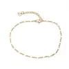 Colar Coração de Pêssego Aço Inoxidável Gotejamento de Óleo Transfronteiriço Corrente de Aço Inoxidável Pingente Cor Atacado Colar Feminino Azul Claro
