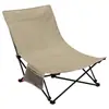 Silla Reclinable Plegable para Exteriores Portátil Silla de Camping Silla para Siesta en la Oficina Reclinable de Doble Uso Cama Plegable para Siesta Silla Plegable Perezosa
