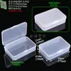Caja de Clasificación de Cuentas de Tres Compartimentos, Caja de Plástico para Cuentas de Arroz, Caja de Embalaje para Tornillos y Clavos, Caja de Almacenamiento de Plástico para Linterna de Cabeza con Batería de Litio de Cuatro Compartimentos