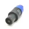 Cabezal Canon IP65 Anillo de cabezal Canon Enchufe de audio eléctrico de cuatro núcleos Pegamento azul Audio 4PIN