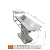 Mesa Cirúrgica para Pets em Aço Inoxidável 304, Mesa de Tratamento para Gatos e Cachorros, Mesa de Esterilização e Dissecação, Mesa com Controle Elétrico de Temperatura para Hospital Veterinário