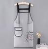 Delantal de Cocina Transparente de TPU sin Mangas Impermeable y a Prueba de Aceite para Catering y Uso Doméstico Delantal Lavable para Adultos Venta al por Mayor