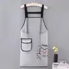 Delantal de cocina sin mangas, impermeable y a prueba de aceite, nuevo TPU semitransparente, ropa de trabajo lavable para catering y productos acuáticos