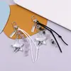 Nueva Serie Miu Estilo Europeo y Americano Grava Estrella de Cinco Puntas Con Cuentas DIY Cadena para Teléfono Bolsos Accesorios Colgante Llavero