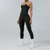 Traje de Yoga Deportivo Transpirable Agradable a la Piel para Correr, Fitness, al Aire Libre, Traje de Yoga Sin Costuras Adelgazante con Espalda Descubierta