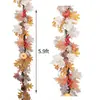 Amazon Juego de Decoración de Otoño con Hojas de Roble, Calabaza y Piñas de Pino Rojo (Ratán) Arreglo de Escena del Hogar