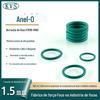 Anel O de Borracha Fluorada com Diâmetro do Fio de 1,5* e Diâmetro Externo de 4-110mm, Resistente a Altas Temperaturas, Resistente à Corrosão, Anel de Vedação de Borracha, Resistente a Óleo e à Prova de Vazamentos