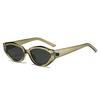 Gafas de Sol Cat-Eye con Montura Pequeña Polygonal Celebridad de Internet 2026 Modelo Nuevo Gafas de Sol Anti-UV UV400 Anti-UV