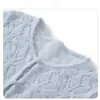 26 Años de Nuevos Diseños: Cárdigan de punto jacquard hueco con botones de perla para mujer, hilo con lentejuelas de 75% Cachemira + 25% Seda de Morera