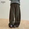 Pantalones de Felpa Forrados para Niñas YOJIA Ropa de Invierno 2026 Nuevos Pantalones Casuales Gruesos y Cálidos para Niños Pantalones Largos para Niños para Invierno