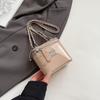 Bolsa de Mão Caixa da Moda para Mulheres Verão 2025 Novo Estilo Simples Bolsa Quadrada de Ombro Único Bolsa Transversal de Corrente de Alto Valor