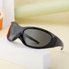 Gafas de Sol Ojo de Gato de Moda Europea y Americana para Mujer, Gafas de Sol Deportivas para Ciclismo con Protección UV, Gafas de Sol Transfronterizas para Mujer