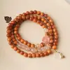 Pulsera de Bolsa de la Suerte DIY de Bambú Especificaciones 0.6 para Hombres y Mujeres Rosario Chino Joyería Decorativa Fabricante Venta al por Mayor