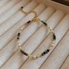 Pulseira de Miçangas em Camadas Estilo Boho para Meninas Verão Estilo Étnico Luxo Leve Nicho Retrô Joia de Mão